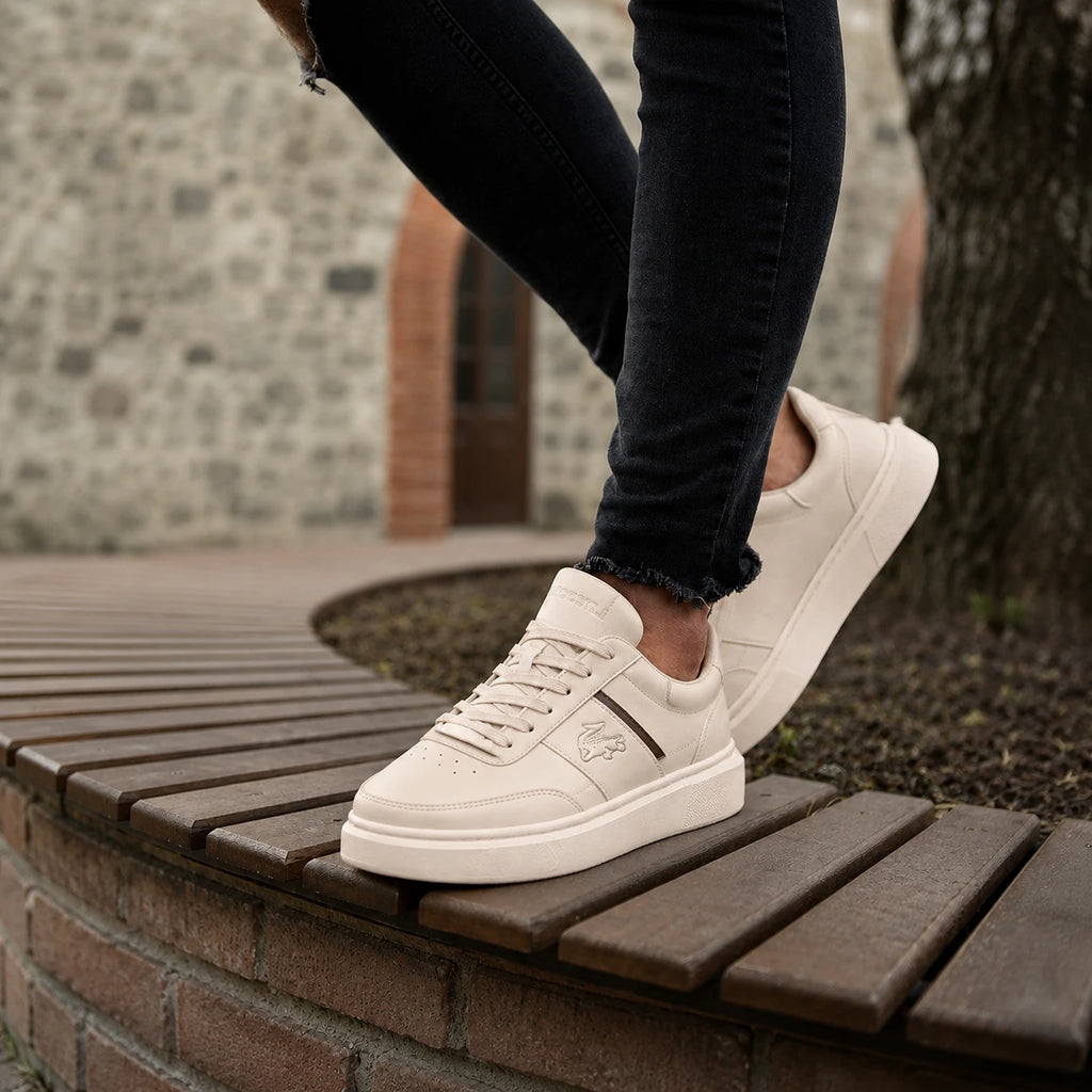 Elite Comfort Leather Sneakers